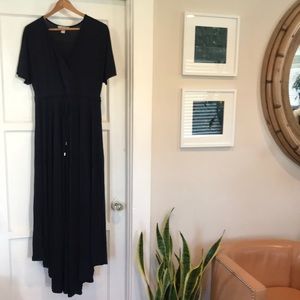 Banana Republic Handkerchief Hem Maxi Dress